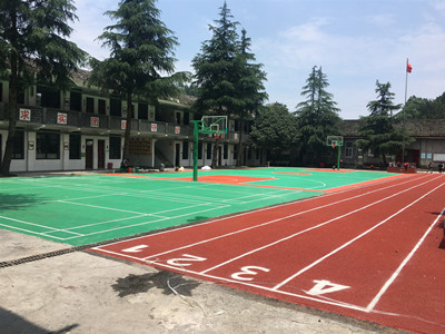 湘西州凤凰县培民学校透气型跑道
